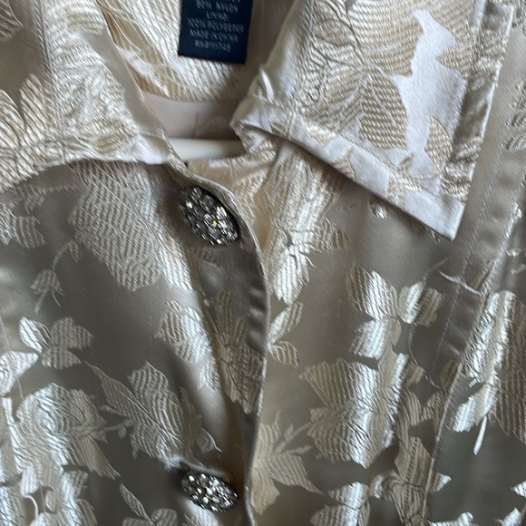 Very pretty party long jacket, size 6 - Picture 2 of 5